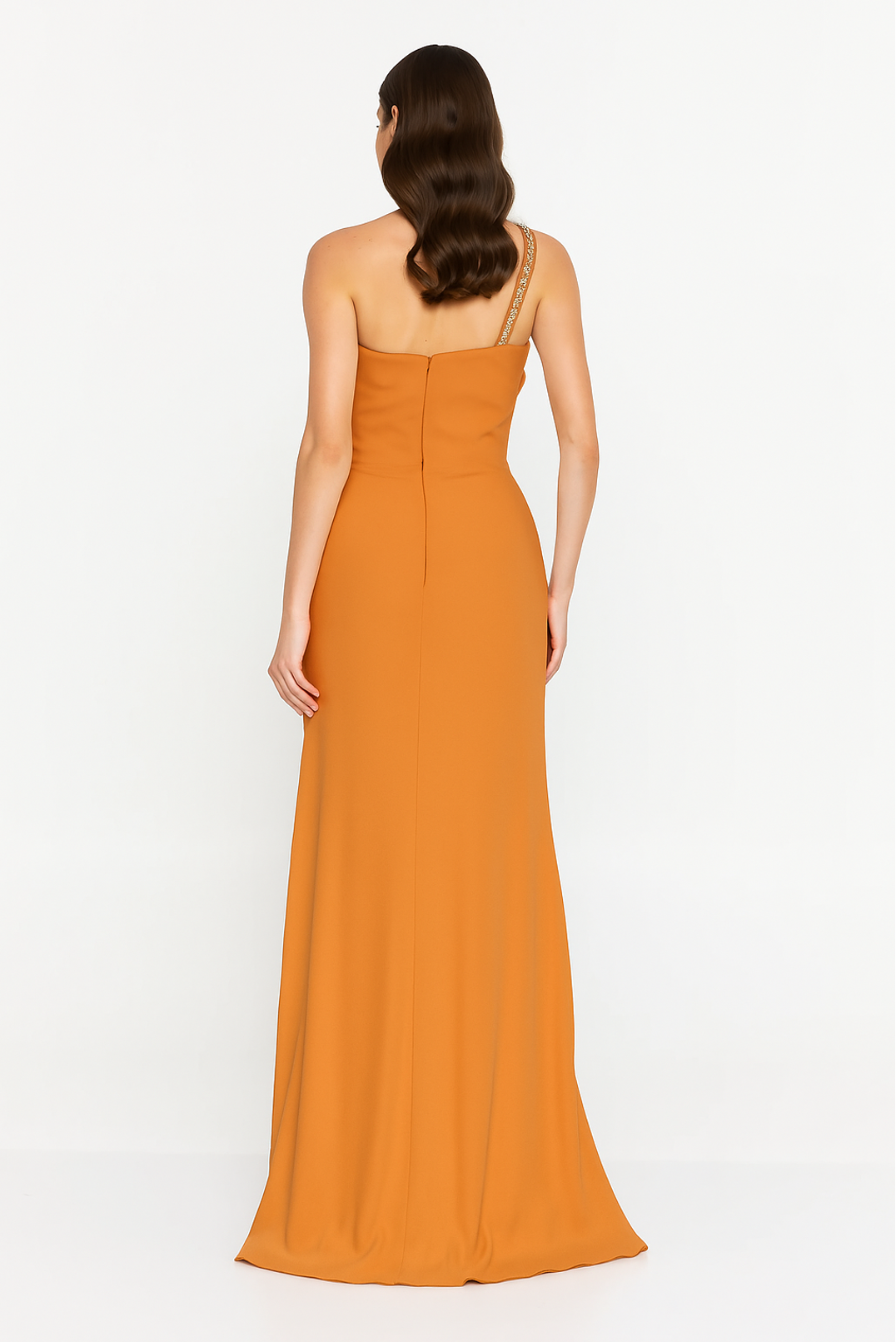 One Shoulder Mermaid Viscose